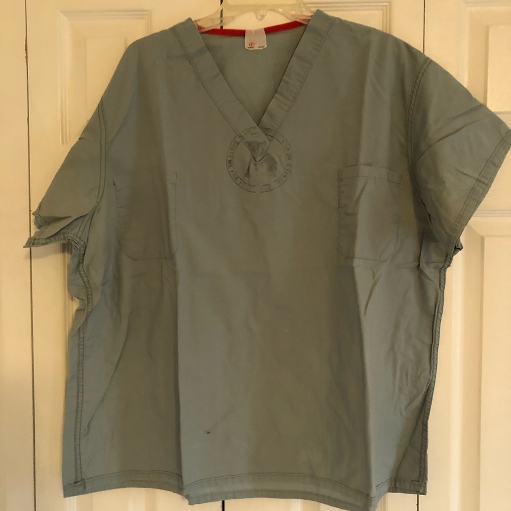 Mens scrub shirt